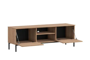 Querty Skåpsbyrå 150x50x41 cm - Natur/Svart - Products - Förvaring - Skåp - Förvaringsskåp