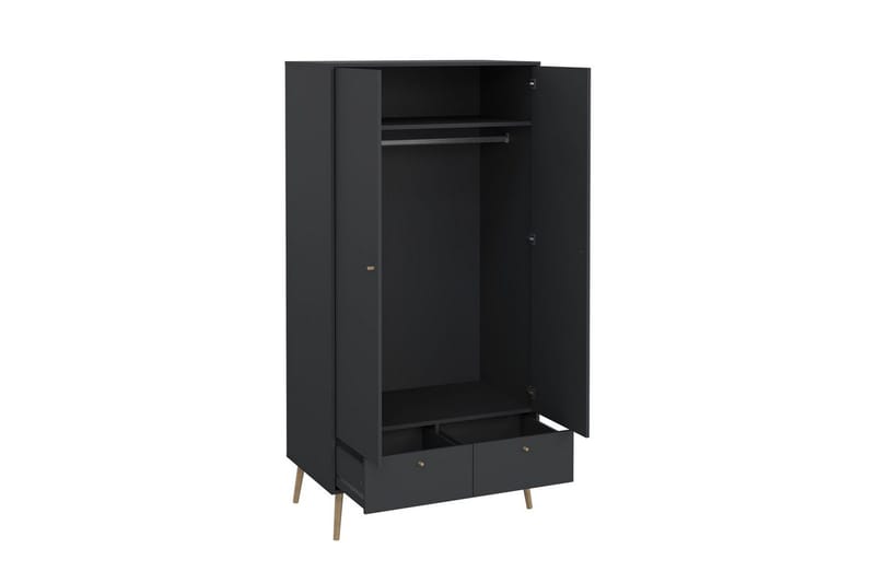 Shinta Garderobdsskåp 99x200 cm - Grå - Products - Förvaring - Skåp - Förvaringsskåp