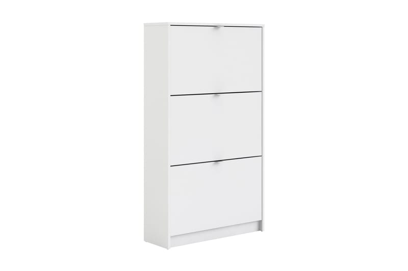Shoey Skoskåp 3 Fack - Vit - Products - Förvaring - Skåp - Förvaringsskåp