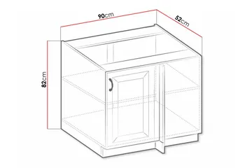 Templemore Köksskåp 90 cm - Products - Förvaring - Skåp - Förvaringsskåp