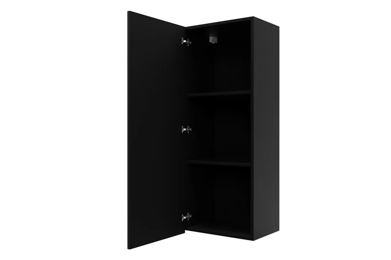 Tessan Väggskåp 45 cm Lodrätt - Svart - Products - Förvaring - Skåp - Förvaringsskåp