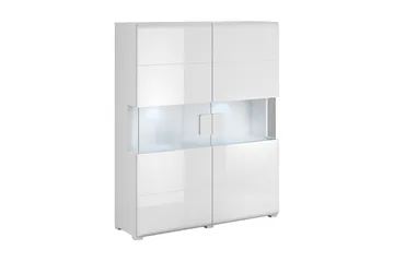 Toreno Highboard 39x122 cm - Vit - Products - Förvaring - Skåp - Förvaringsskåp
