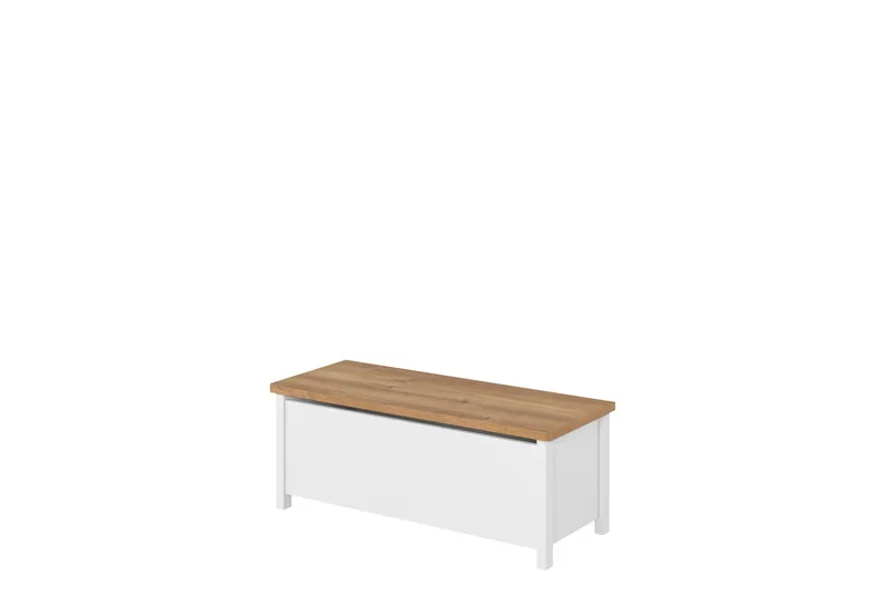 Storys Skobänk 99 cm, Vit