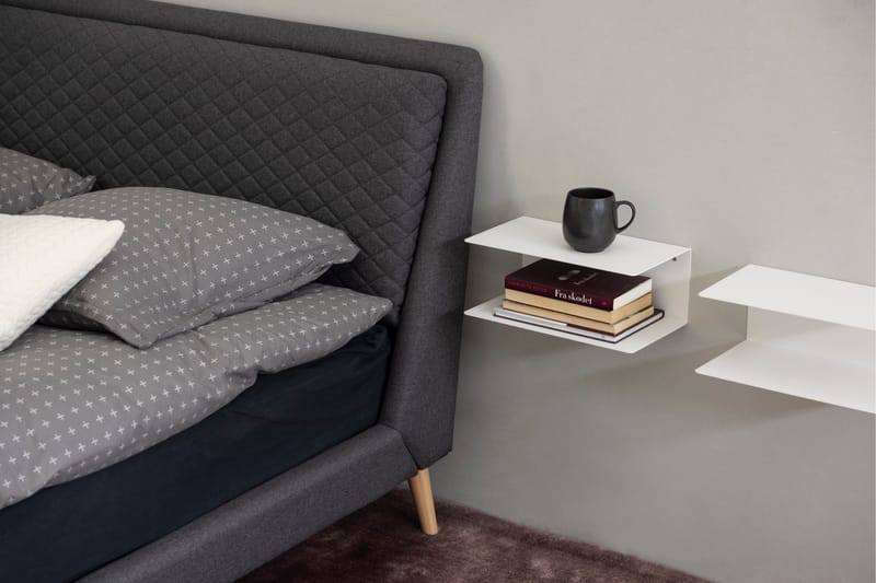 Belleuve Vägghylla 35 cm - Vit - Products - Förvaring - Småförvaring - Väggförvaring