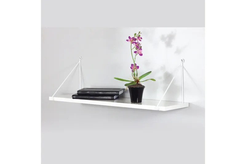 Decormet Vägghylla - Vit - Products - Förvaring - Småförvaring - Väggförvaring