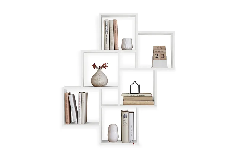 Laurio Vägghylla 81 cm, Vit