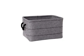 Max Felt-1 Filtlåda Ljusgrå - Products - Förvaring - Småförvaring - Förvaringslåda