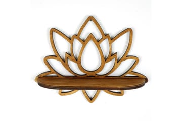 Nagaji Vägghylla 33 cm - Valnöt - Products - Förvaring - Småförvaring - Väggförvaring