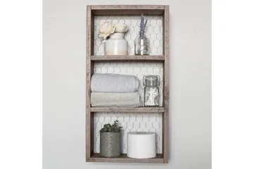 Pukkuri Vägghylla 30 cm - Brun - Products - Förvaring - Småförvaring - Väggförvaring