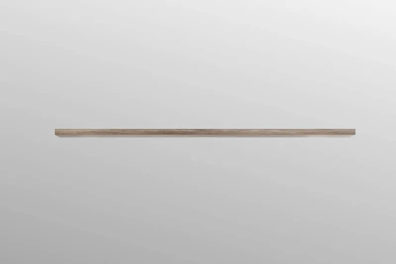 Talebi Vägghylla 25x200 cm - Brun - Products - Förvaring - Småförvaring - Väggförvaring