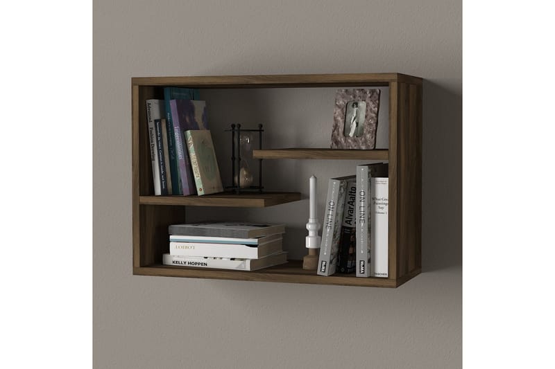 Tera Home Vägghylla - Valnöt - Products - Förvaring - Småförvaring - Väggförvaring