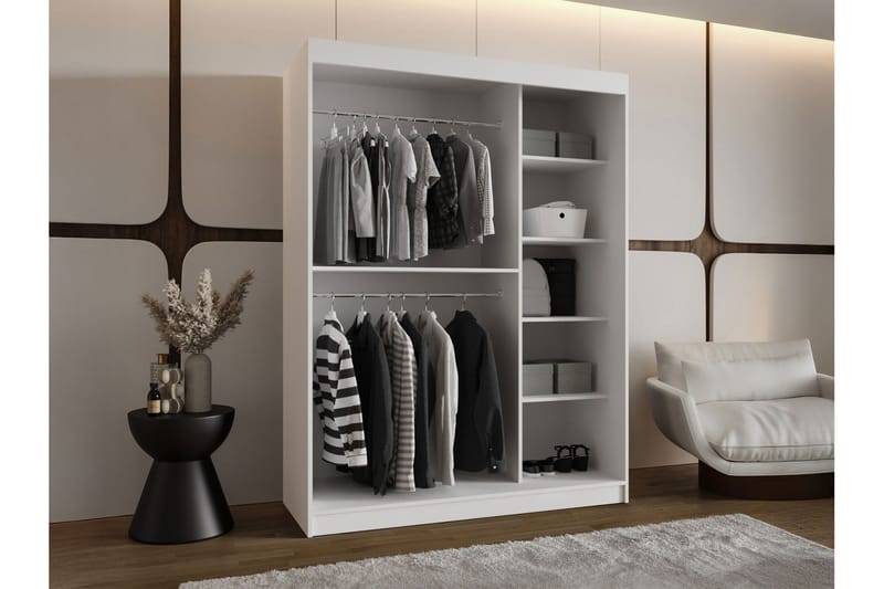 Tallmo Garderob m. Spegel 150x200 cm - Products - Förvaring - Garderober & garderobssystem