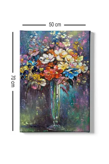 Dekorativ Canvastavla 50x70 cm - Flerfärgad - Products - Inredning - Tavlor & posters - Canvastavla