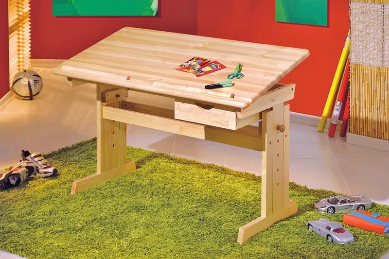 Dreyfus Ritbord 109 cm - Trä - Products - Möbler - Barnmöbler - Barnbord - Aktivitetsbord - Ritbord barn & rittavla barn