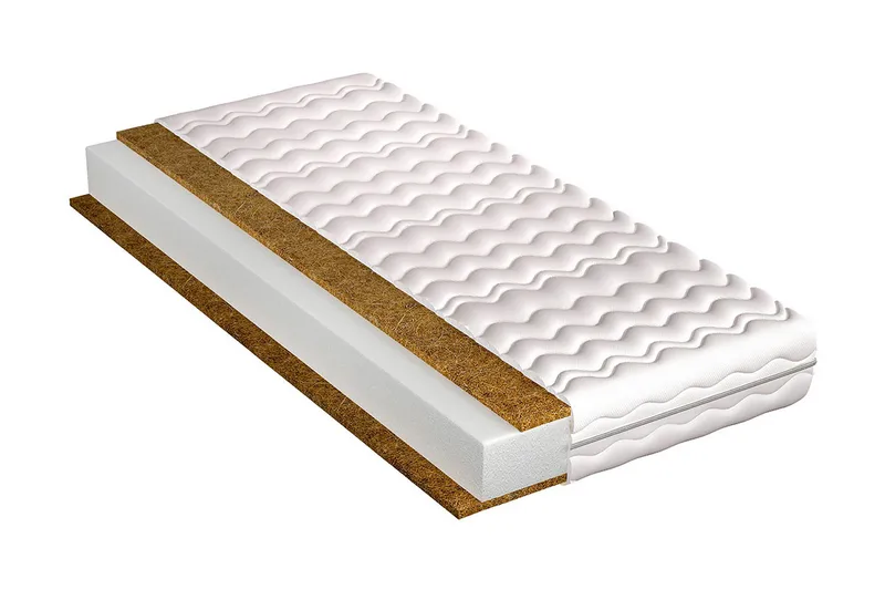 Kronos Madrass 200x160x10 cm, Vit