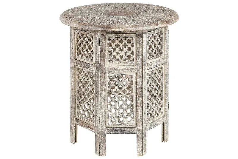 Dyanna Sidobord 53 cm, Ljust trä