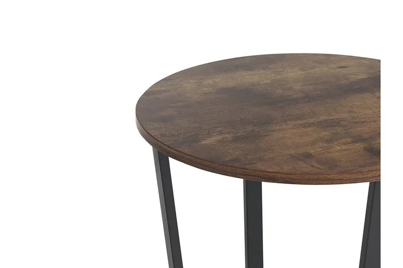 Emmalee Sidobord 50 cm - Mörkt trä/Svart - Products - Möbler - Bord & matgrupp - Avlastningsbord & sidobord - Brickbord & småbord