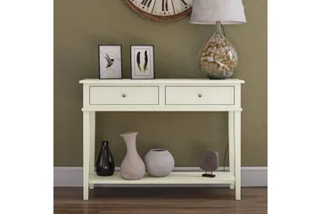 Franklin Konsollbord 104 cm Vit - Dorel Home - Products - Möbler - Bord & matgrupp - Avlastningsbord & sidobord - Konsolbord & hallbord