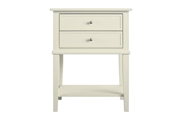 Franklin Sidobord 56 cm Vit - Dorel Home - Products - Möbler - Bord & matgrupp - Avlastningsbord & sidobord - Brickbord & småbord