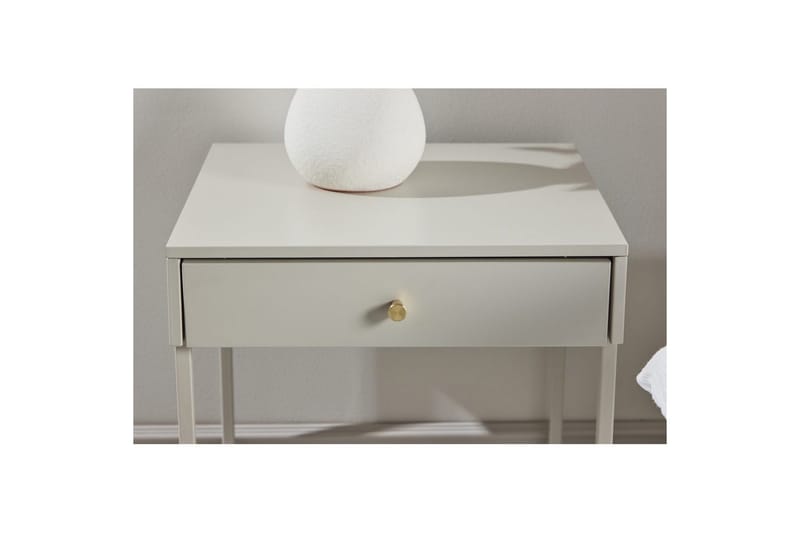 Nattduksbord Bakal - Beige - Products - Möbler - Bord & matgrupp - Avlastningsbord & sidobord - Sängbord & nattduksbord