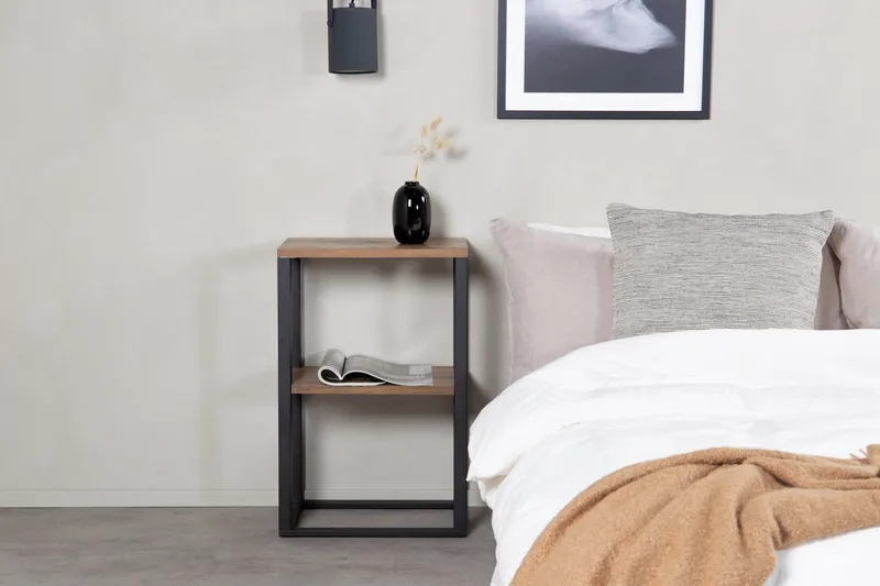 Rise Sängbord 30 cm - Svart - Products - Möbler - Bord & matgrupp - Avlastningsbord & sidobord - Sängbord & nattduksbord