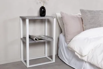 Rise Sängbord 30 cm - Vit - Products - Möbler - Bord & matgrupp - Avlastningsbord & sidobord - Sängbord & nattduksbord