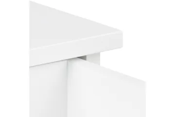 Salmani Sängbord 32 cm - Vit - Products - Möbler - Bord & matgrupp - Avlastningsbord & sidobord - Sängbord & nattduksbord