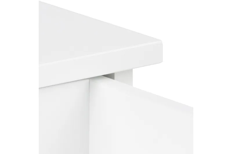 Salmani Sängbord 32 cm - Vit - Products - Möbler - Bord & matgrupp - Avlastningsbord & sidobord - Sängbord & nattduksbord