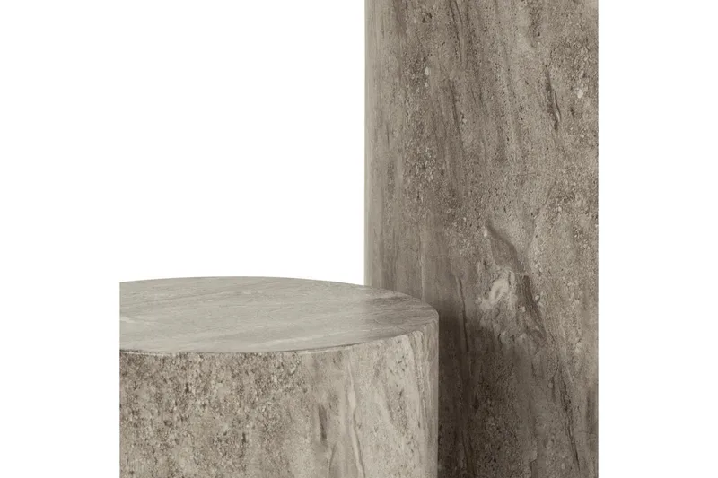 Samon Piedestal 34x70 cm - Grå - Products - Möbler - Bord & matgrupp - Avlastningsbord & sidobord - Piedestal & blompiedestal