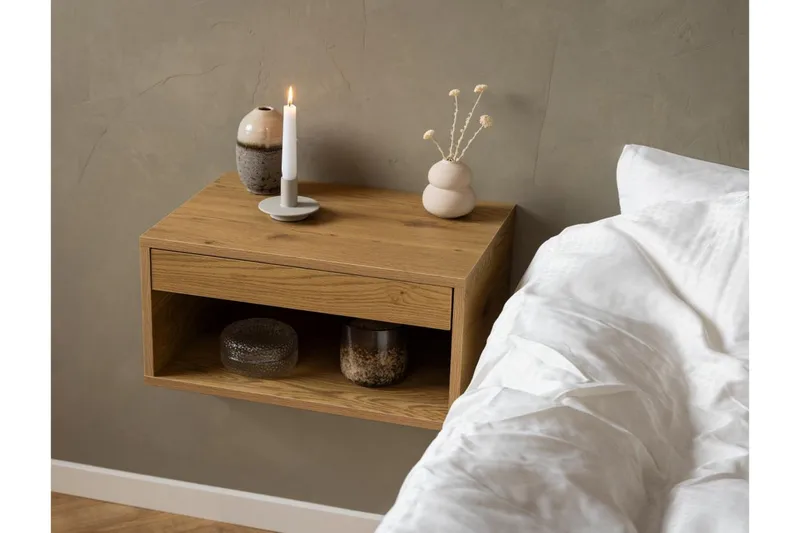 Satoru Sängbord 35 cm - Natur - Products - Möbler - Bord & matgrupp - Avlastningsbord & sidobord - Sängbord & nattduksbord
