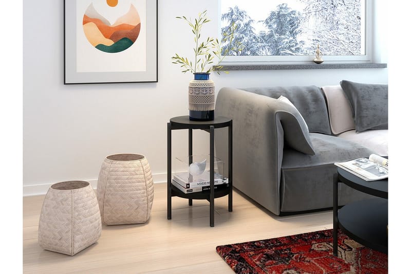 Staffin Sidobord Black - Products - Möbler - Bord & matgrupp - Avlastningsbord & sidobord - Brickbord & småbord