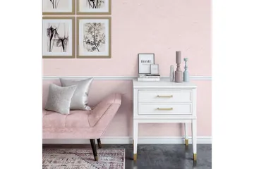 Westerleigh Sidobord 60 cm Vit - CosmoLiving - Products - Möbler - Bord & matgrupp - Avlastningsbord & sidobord - Brickbord & småbord