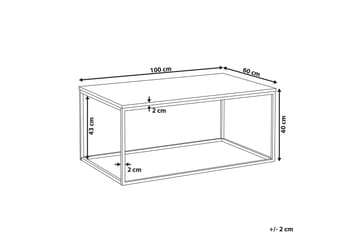 Barreras Soffbord - Grå - Products - Möbler - Bord & matgrupp - Soffbord