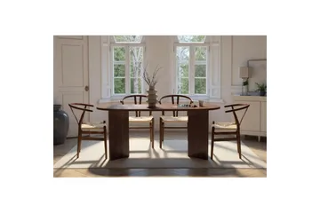 Dano Matbord 180 cm Oval - Natur - Products - Möbler - Bord & matgrupp - Matbord & köksbord