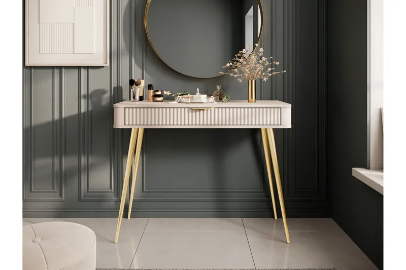 Forba Sminkbord 101 cm - Beige - Products - Möbler - Bord & matgrupp - Sminkbord & toalettbord