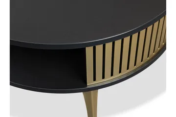 Galia Soffbord 75 cm - Guld/Vit - Products - Möbler - Bord & matgrupp - Soffbord