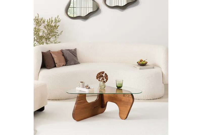 Grayce Soffbord 86 cm - Brun - Products - Möbler - Bord & matgrupp - Soffbord