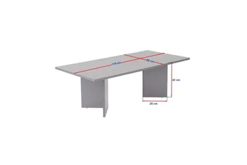 Isami Soffbord 119 cm - Brun - Products - Möbler - Bord & matgrupp - Soffbord