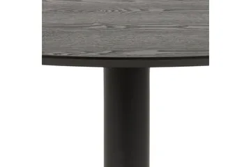 Jora Matbord 110 cm Runt - Svart/Matt Svart - Products - Möbler - Bord & matgrupp - Matbord & köksbord
