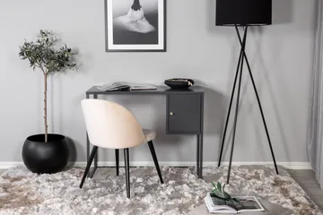 Bakal Skrivbord 95 cm med Förvaring Skåp - Ljusgrå - Products - Möbler - Bord & matgrupp - Kontorsbord - Datorbord