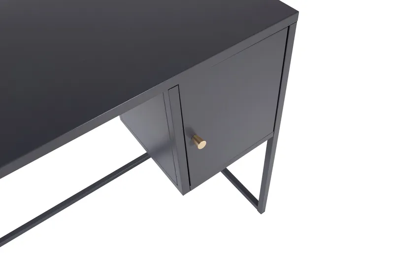 Bakal Skrivbord 95 cm med Förvaring Skåp - Ljusgrå - Products - Möbler - Bord & matgrupp - Kontorsbord - Datorbord