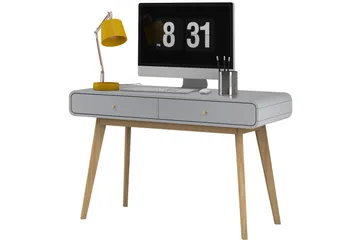 Olivet Skrivbord 120 cm - Grå - Products - Möbler - Bord & matgrupp - Kontorsbord - Datorbord