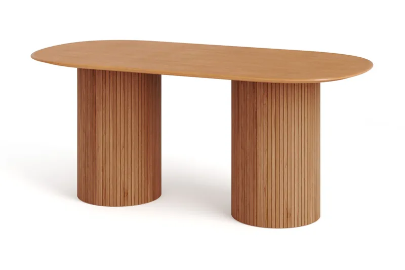 Kopparbo Matbord Oval 180x90 cm Fanér, Ek