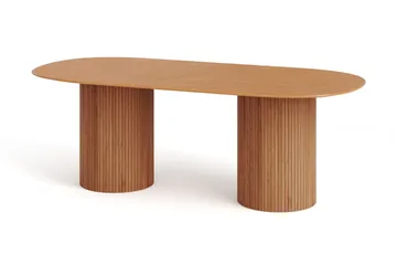 Kopparbo Matbord Oval 220x100 cm Fanér
