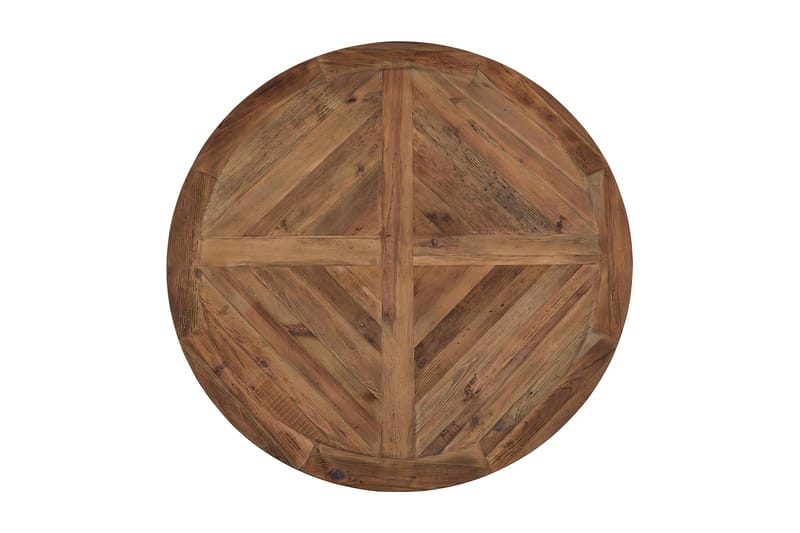 Lyon Matgrupp Ø150 cm Rund med 4 st Viktoria Stolar - Vintage Natur/Vit/Grå - Products - Möbler - Bord & matgrupp - Matgrupp
