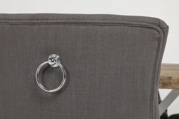 Lyon Matgrupp Runt med 6 Viktoria Stol - Vit/Grå - Products - Möbler - Bord & matgrupp - Matgrupp