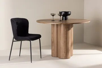 Matbord Olivia Ø110 cm - Brun/Mocca - Products - Möbler - Bord & matgrupp - Matbord & köksbord
