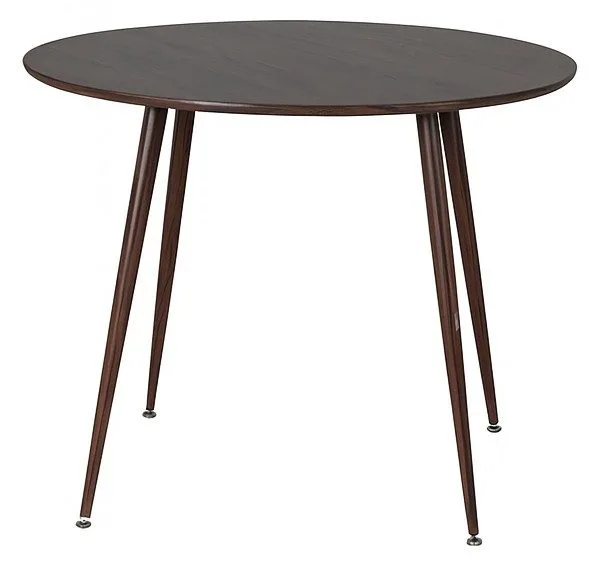 Matbord Plaza Ø100 cm, Valnöt