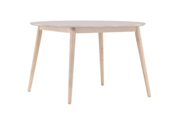 Matbord Peach Flora Dining Table ø120 - Whitewash / Veneer Whitewash - Products - Möbler - Bord & matgrupp - Matbord & köksbord