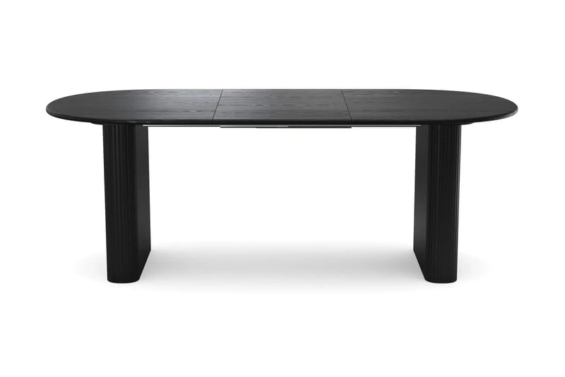 Noira Matgrupp förlängningsbart 160-220 cm Svart med 6 Greya Matstolar - Svart - Products - Möbler - Bord & matgrupp - Matgrupp
